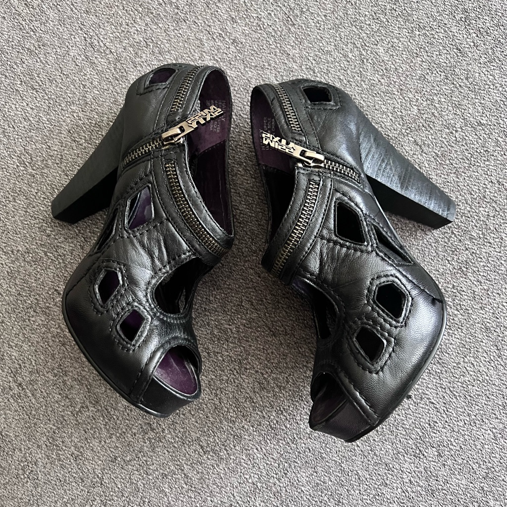 Miss Sixty Shoes Nib Miss Sixty Black Leather